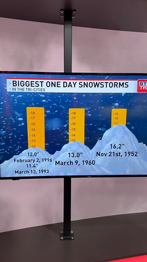 73 years ago we had the snowiest day on record in the Tri-Cities! | WCYB