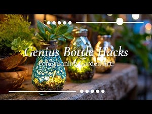 Genius Plastic Bottle Hacks to Create Vibrant Garden Art and Sustainable Plant Holders