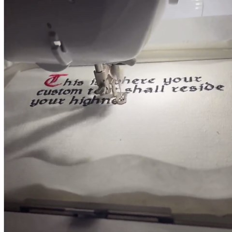 Custom Medieval Gothic Embroidery Digitization (digital File) - Etsy