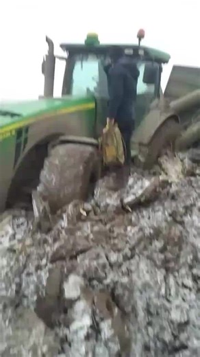 Tractor Rescue: Stuck in Muddy Field