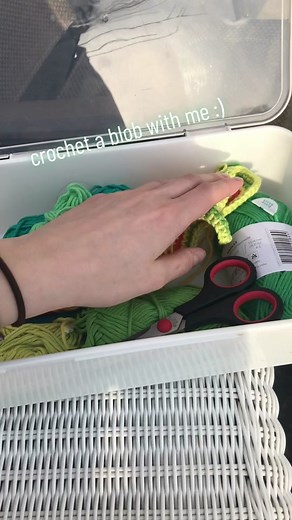 Freeform Crochet Process - Single, Double, and Half Double Stitches