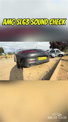 AMG SL63 V8 Sound Check 🔊🔥#cyborg