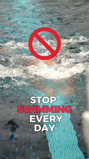 Swimming every day could be making you slower…The best swimmers in the world are swimming 6-9x per week, but if you want to swim for fitness, 3x per week could be enough for you to still see results!The key is to focus on quality over quantity. Improve your technique, swim with intention, and develop your feel of the water. How many times per week do you swim? | MySwimPro