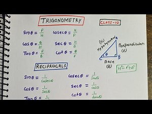 All Trigonometry Formulas |class-10| #CBSE #maths #trigonometry #NCERT #formula