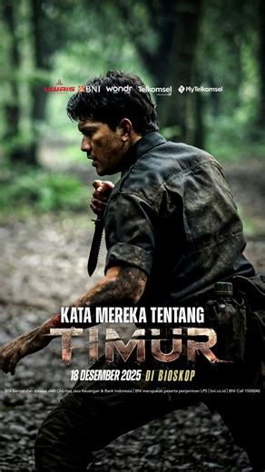 Cinema XXI on Instagram: "KATA MEREKA TENTANG FILM TIMUR Film Timur adalah film debut sutradara dan aktor Hollywood @Iko.uwais yang menuai pujian lewat aksi laga dan drama yang tidak main-main. Sebuah kisah tentang mereka yang bertarung bukan hanya dengan senjata, tetapi dengan hati. Tayang mulai 18 Desember 2025 di cinema XXI. #Timur #FilmTimur #IkoUwaisTimur"