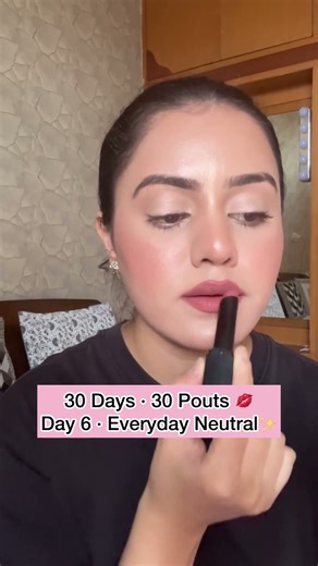 Day 6 | Everyday Neutral Lip Combo ✨ #shorts #lipstick