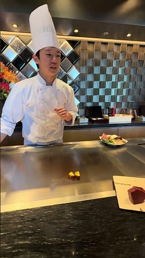 2026/03/14 13:58 リッツカールトン東京 ランチ 和風レストランひのきざか 鉄板焼き メインの牛肉と野菜
