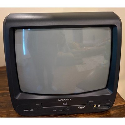Magnavox CD130MW9 13" CRT TV/DVD Player Combo Retro Gaming Television | eBay