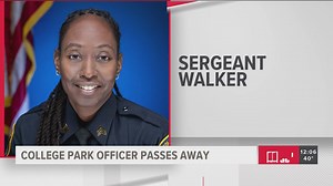 College Park officer passes away