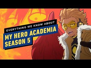 Everything We Know About My Hero Academia Season 5