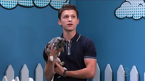 “Spider-Man: Far From Home” star Tom Holland is your friendly neighborhood dog adoption advocate. | The Late Show with Stephen Colbert