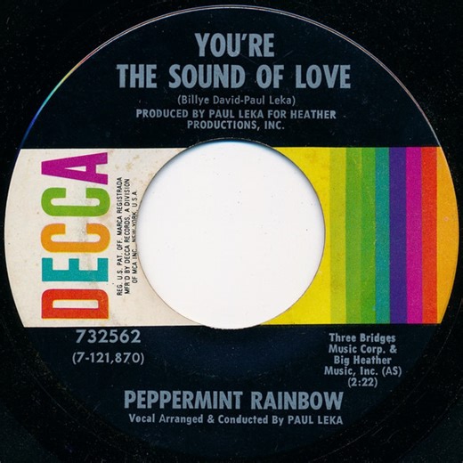 Peppermint Rainbow - You're The Sound Of Love