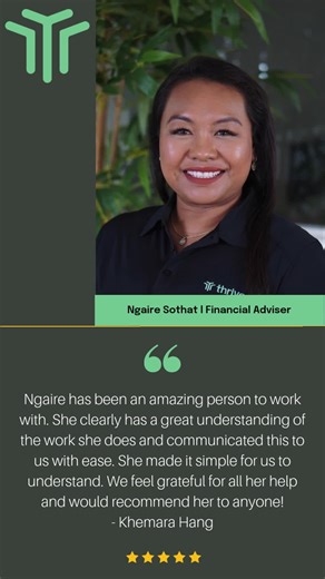 💚 Another 5-star review for Ngaire. When advice feels clear, supportive and genuinely caring, it makes all the difference. #ThriveFinancial #ClientReview #ThriveTeam #ThriveCulture #InsuranceNZ