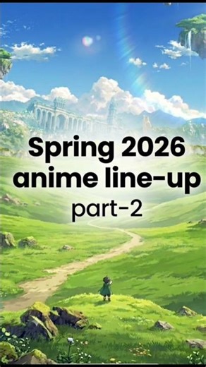 New Anime Seasons Line Up Spring 2026 Part 2 #anime