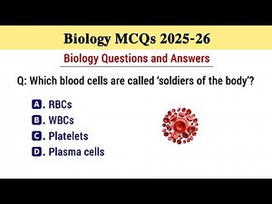 Biology Mcq 2026 | Biology Questions and Answers | Biology Mcq for all competitive exam