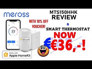 🔥 Meross Smart Thermostat Valve: A Bargain? (MTS150HHK review) 🔥