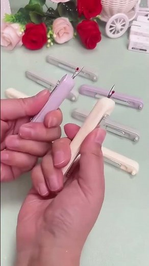 Automatic Needle Threader - 2 in 1 Threading and Thread Removal Tools