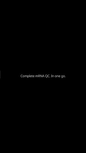Actionable mRNA Quality Control Results In One Go