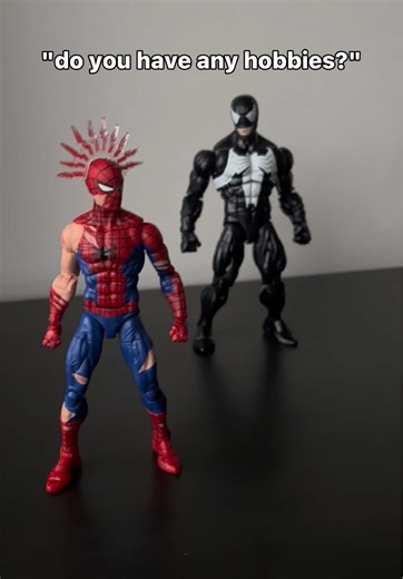 Battle Damaged Spiderman vs Venom Stop Motion Showdown!