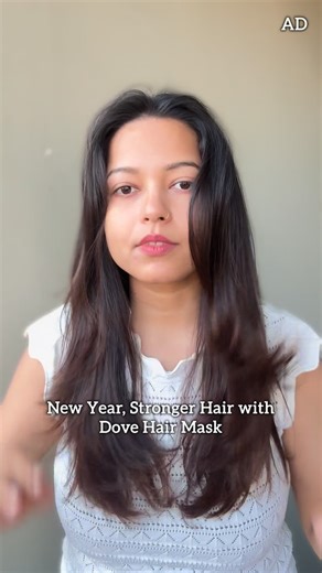ANJALI AGARWAL on Instagram: "Step into the new year with stronger, shinier hair with the The NEW Dove 10-in-1 Peptide Bond Strength Hair Mask. ✨ Shop it now from Nykaa or Amazon, or check @doveindiachannel's bio *Based on lab test with peptide bond strength range vs non-conditioning shampoo #Ad #DoveHairMask #Bondstrength #Bondrepair #Proteinpeptidecomplex (Dove, Hair Mask, Bond Repair, Protein Peptide Hair Mask, Haircare)"