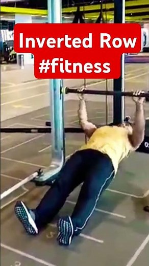 Inverted Row Tutorial: Build a Stronger Back at Home. #sports #exercise #fitness
