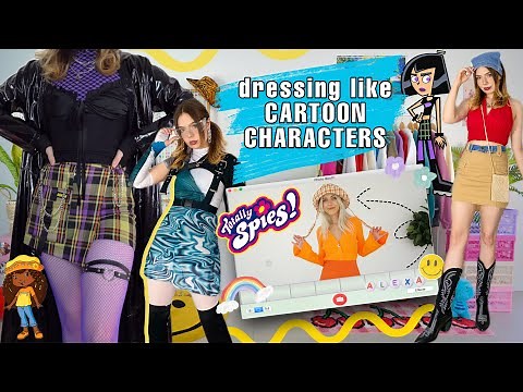 dressing like cartoon characters - 20 outfits w/ alexasunshine83