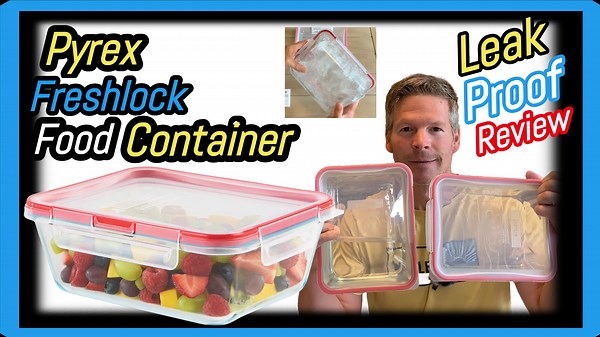 Watch Pyrex Freshlock Glass Food Storage Containers Review In 2 Minutes on Amazon Live