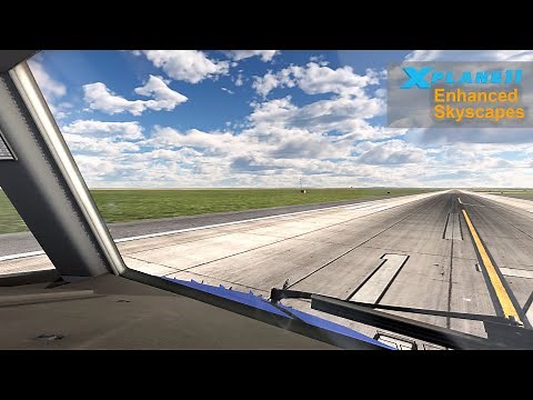 X-Plane 11 | Enhanced Skyscapes | A Preview of The Future?