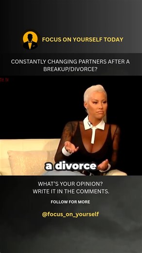 Focus On Yourself 😇 on Instagram: "Is jumping from partner to partner after a breakup a sign of healing — or running from yourself? 👀 Some people call it “exploring.” Others call it avoiding emotional pain. What do you think? Drop your opinion below 👇 Follow for more daily psychology & self-growth content. @focus_on_yourself #Psychology #SelfAwareness #Relationships #DatingTruths #BreakupAdvice #ModernDating #MentalStrength #KnowYourWorth #HealingJourney #FocusOnYourself #MindsetShift #Emotio
