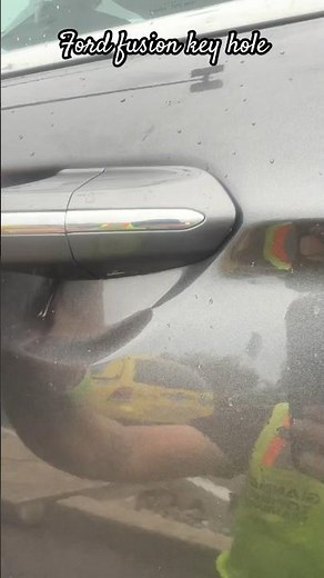 Key Hole Location Newer Ford Fusion & Fusion Hybrid