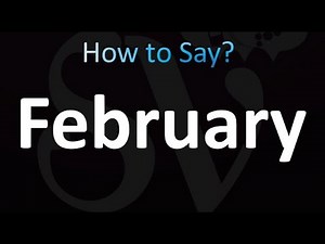 How to Pronounce February (Correctly!)