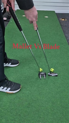 Choosing Between Blade and Mallet Golf Putters