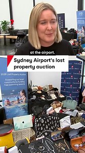 543K views · 1.2K reactions | Thousands of lost items left at Sydney Airport in the last year are up for auction to raise money for charity. Bidding starts from as low as $10 on property including spirits, perfume, laptops, cameras, and gaming consoles, as well as more unusual items including a giant teddy bear and an electric keyboard. #charity #lostproperty #auction #sydney #airport #sydneyairport #7NEWS | 7NEWS Sydney | Facebook