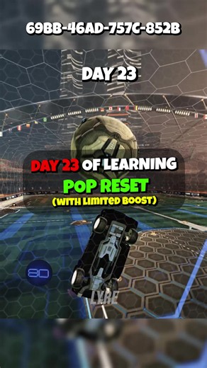 DAY 23 OF LEARNING THE POP RESET IN ROCKET LEAGUE! 🚀 Grinding my way to mastering high-level SSL mechanics. Is the Pop Reset finally starting to click? Let me know what you think in the comments! Subscribe for more of this Rocket League progression series! 😉 👇 ▼ 📱 Socials ▼ Instagram: https://www.instagram.com/lyre_rl/ TikTok: https://www.tiktok.com/@lyre421 Twitch: https://www.twitch.tv/lyre_rl X (Twitter): https://x.com/lyre_rl Discord: https://discord.gg/Rg66Anzuk3 #rocketleague #ssl #pop