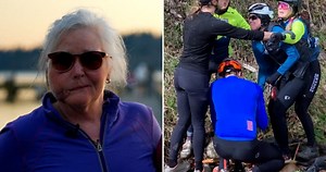 Woman who survived cougar attack credits friends for saving her life