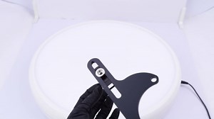 Throttle Cable Bracket for 4150 4160 Series Carburetor Throttle Mounting Bracket Adjustable Aluminum Throttle Bracket (Silver)