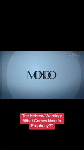 The Hebrew Warning: What Comes Next in Prophecy?” In this powerful episode of The Mondo Show, prepare to have your understanding of the Bible completely shaken. Pastor Mark Biltz, founder of El Shaddai Ministries and creator of the groundbreaking Hebrew–English Phonetic Bible, joins Mondo to reveal a side of Scripture most believers have never seen. Watch the this episode now https://www.themondoshow.com