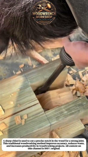 Perfect Wood Joint with a Chisel | Smart Woodworking Technique