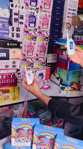 2 Video call Walkie talkie rechargeable for kids on 25% discount😳 #walkietalkie #fyp