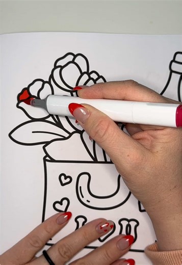 Valentine's Day Coloring Ideas for Adults