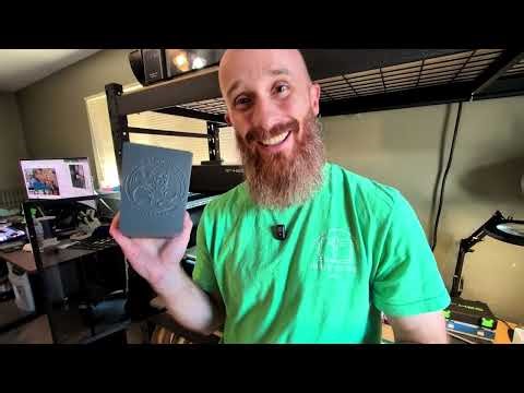 3D Printing a Mini Desk Trash Can