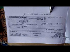 How to chek Demand Draft number /What is DD number. डिमान्ड ड्राफ़्ट का नम्बर कौन सा होता है