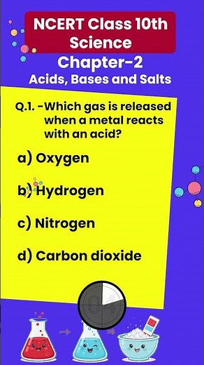 NCERT Class 10 Science Chapter 2 MCQs with Answers | Acids, Bases and Salts | Board Prep