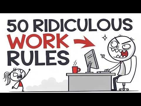 50 Weird Rules at Work That Actually Exist