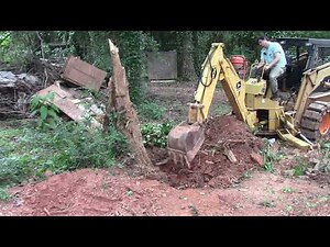 Skid Steer Backhoe Attachment