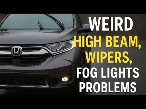 Honda CR-V’s Weird Electrical Glitch: Auto High Beam, Wipers & Fog Lights Acting Up | Problem Solved