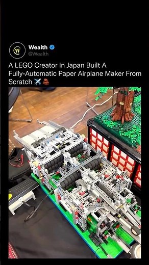 This is one of the most difficult machines ever built using LEGO alone 😳🧩