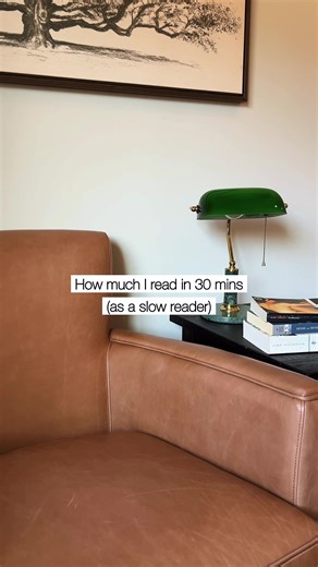 Tell me I’m not the only slow reader 🥲 How much can you read in 30 minutes? ⏱️ #slowreader #readingsession #booktok #cozyreading #30minuteread