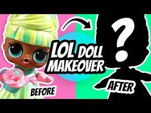 LOL Doll Makeover - Frankenstein's Bride Edition