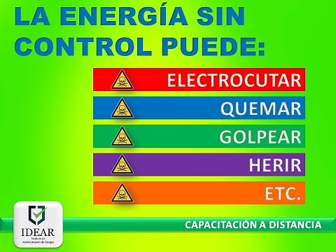 ¿QUÉ SE ENTIENDE POR ENERGÍA PELIGROSA?